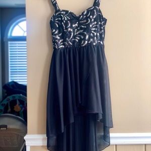 Semi Formal Hi-Low Dress
